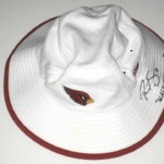Ryan Spadola Official 2015 Training Camp Worn & Signed Arizona Cardinals New Era Bucket Hat