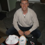 Ryan Spadola with Official 2015 Training Camp Worn & Signed Arizona Cardinals New Era Bucket Hat