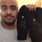 AJ Francis Washington Redskins Practice Worn & Signed Black Bauerfeind Knee Sleeves