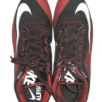 Josh Mauro Arizona Cardinals Game Used & Signed Red & Black Nike Alpha Cleats