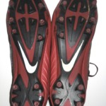 Josh Mauro Arizona Cardinals Game Used & Signed Red & Black Nike Alpha Cleats