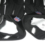 Josh Mauro Arizona Cardinals Game Worn & Signed Black & Silver Nike Superbad XXL Gloves