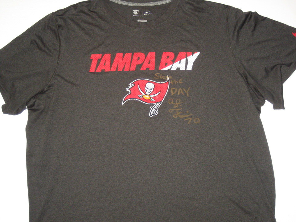 buccaneers dri fit shirt