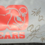 AJ Francis Signed NFL Players Association 60th Anniversary Drawstring Bag - Given to Francis for making Playoffs with Seattle Seahawks!