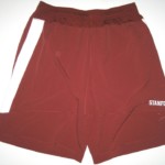 Devon Cajuste Practice Worn & Signed Stanford Cardinal Nike Speed Vent Performance Dri-FIT XL Shorts