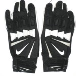 Josh Mauro Arizona Cardinals Game Worn & Signed Black & White Nike Hyperbeast XXL Gloves