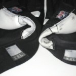 Josh Mauro Arizona Cardinals Game Worn & Signed Black & White Nike Hyperbeast XXL Gloves