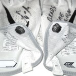 Trevin Wade New York Giants Game Worn & Signed Nike Vapor Gloves - Worn in Win Vs Chicago Bears!