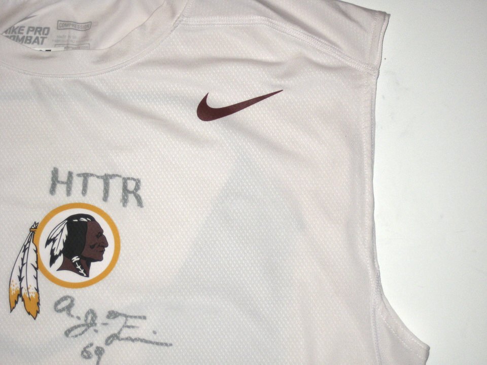 redskins compression shirt