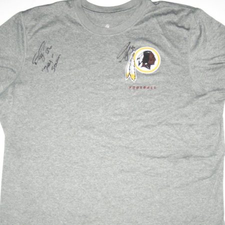 Darrel Young Game Worn & Signed Washington Redskins #36 Nike Dri-Fit XL Shirt