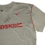 Darrel Young 2014 Practice Worn & Signed Official Washington Redskins #36 Nike Dri-Fit XL Shirt