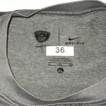 Darrel Young Practice Worn & Signed Washington Redskins #36 Nike Dri-Fit XL Shirt - Image 5