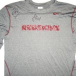 Darrel Young Player Issued & Signed Washington Redskins #36 Nike Dri-Fit XL Shirt - Image 2