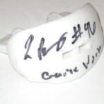Jay Bromley 2015 New York Giants Game Worn & Signed White Mouthguard - Image 2
