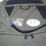 Storm Norton Training Worn & Signed Gray & Blue Toledo Rockets Under Armour 2XL Shirt - Image 4