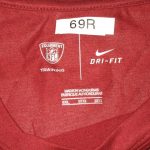 AJ Francis Player Issued Washington Redskins #69 Long Sleeve Nike Dri-Fit 3XL Shirt - Image 2