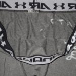 AJ Francis Washington Redskins 2017 OTA's Worn & Signed Gray Under Armour Leggings