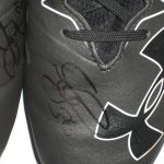 Darrel Young Washington Redskins Game Worn & Signed Gray & Black Under Armour Nitro Cleats