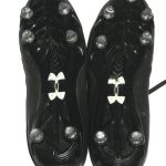 Darrel Young Washington Redskins Game Worn & Signed Gray & Black Under Armour Nitro Cleats