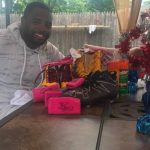 Darrel Young with Washington Redskins Game Used & Signed Gray & Black Under Armour Nitro Cleats