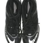 Jamar Chaney Philadelphia Eagles Game Worn & Signed Black & Silver Nike Superbad Pro Cleats