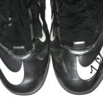 Jamar Chaney Philadelphia Eagles Game Worn & Signed Black & Silver Nike Superbad Pro Cleats