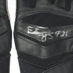 Darrel Young Washington Redskins Game Worn & Signed Black Cutters XL Gloves - Image 2