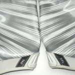 Darren Fells Arizona Cardinals Game Worn & Signed White & Silver Nike Vapor Jet 3XL Gloves