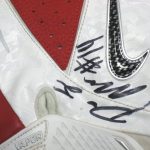 Paul Magloire Arizona Wildcats Game Worn & Signed White, Silver & Red Nike Vapor Carbon Gloves