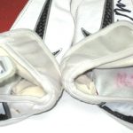 Paul Magloire Arizona Wildcats Game Worn & Signed White, Silver & Red Nike Vapor Carbon Gloves