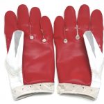 Paul Magloire Arizona Wildcats Game Worn & Signed White, Silver & Red Nike Vapor Carbon Gloves - Image 6