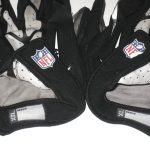 AJ Francis Washington Redskins 2017 Game Worn & Signed Gray & Black Nike Vapor Jet Gloves