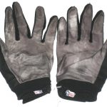 AJ Francis Washington Redskins 2017 Game Worn & Signed Gray & Black Nike Vapor Jet Gloves