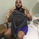 AJ Francis with Washington Redskins Practice Worn & Autographed 3:4 Leg Under Armour Compression Shorts