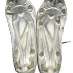 Steven Wroblewski Southern Utah Thunderbirds Game Worn & Signed White & Silver Adidas Cleats