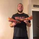 Steven Wroblewski with Southern Utah Thunderbirds Pro Day Worn & Autographed Adidas Adizero Cleats