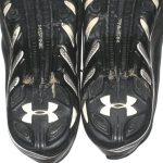 AJ Francis 2017 Washington Redskins Game Worn & Signed Black & White Under Armour Nitro Cleats - Image 10