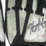 Henry Anderson Indianapolis Colts 2016 Game Worn & Signed White, Gray & Black Nike Gloves - Awesome Use!!!