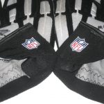 Henry Anderson Indianapolis Colts 2016 Game Worn & Signed White, Gray & Black Nike Gloves