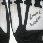 Henry Anderson Indianapolis Colts 2016 Game Worn & Signed White, Gray & Black Nike Gloves