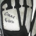 Henry Anderson Indianapolis Colts 2016 Game Worn & Signed White, Gray & Black Nike Gloves - Awesome Use!!! - Image 2
