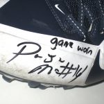 Paul Magloire Arizona Wildcats Game Worn & Signed White & Blue Nike Alpha Pro Cleats - Image 6