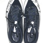 Paul Magloire Arizona Wildcats Game Worn & Signed White & Blue Nike Alpha Pro Cleats - Image 3