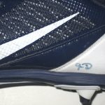 Paul Magloire Arizona Wildcats Game Worn & Signed White & Blue Nike Alpha Pro Cleats