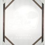 Darren Fells Autographed & Inscribed Arizona Cardinals Helmet 18 x 24 Canvas Print - From Personal Collection! - Image 4