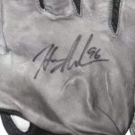Henry Anderson Indianapolis Colts 2016 Game Worn & Signed White, Gray & Black Nike Gloves - Image 3