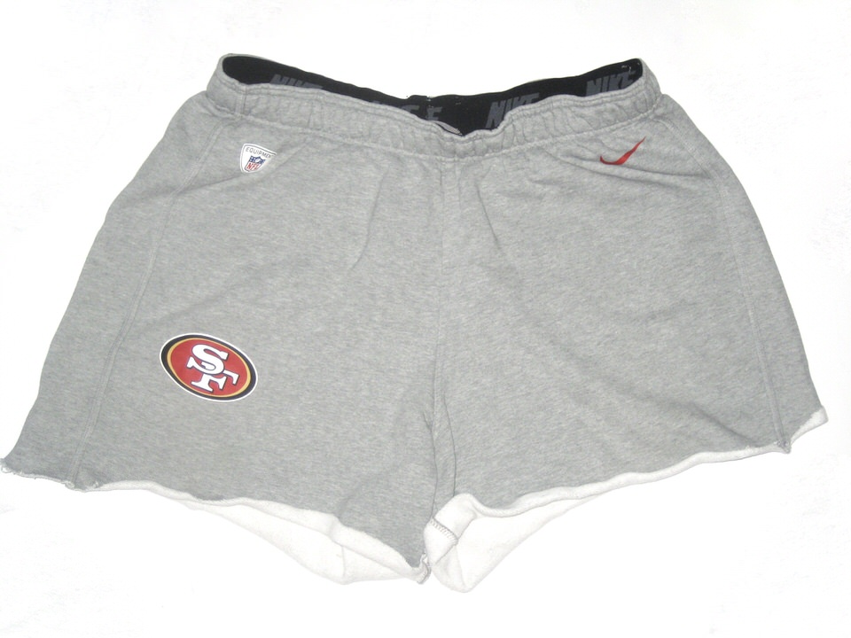 Tony Jerod-Eddie San Francisco 49ers #63 Training Worn Black Nike XXL Wind  Pants - Big Dawg Possessions