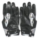 Craig Robertson Cleveland Browns Game Worn & Signed Black & Silver Nike Gloves - Image 6
