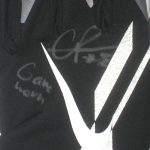 Craig Robertson Cleveland Browns Game Worn & Signed Black & Silver Nike Gloves - Image 2
