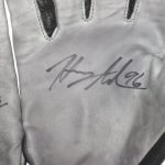 Henry Anderson Indianapolis Colts 2016 Game Worn & Signed White, Gray & Black Nike Gloves